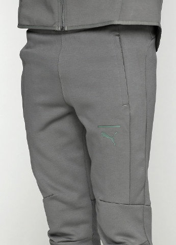 Темно-серые спортивные демисезонные брюки Puma