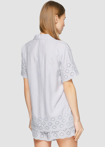 Сіра всесезон піжама (сорочка, шорти) сорочка + шорти Cyberjammies