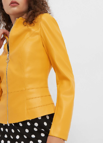Жовта демісезонна куртка Orsay