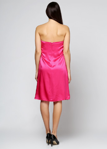Малиновое коктейльное платье Ralph Lauren