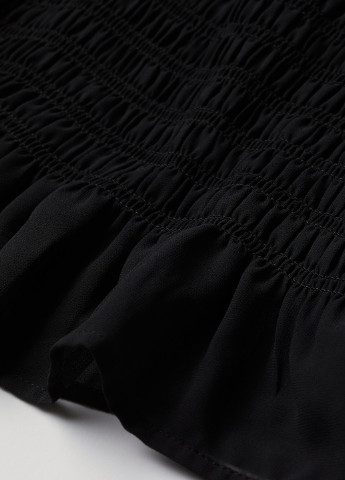 Чорна сукня H&M однотонна