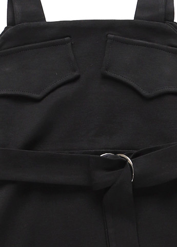 Черное кэжуал платье силуэтная Lost Ink однотонное