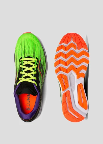 Зелені кросівки всесезон Saucony
