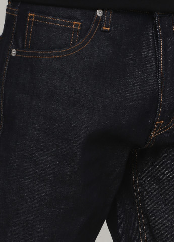 Темно-синие демисезонные прямые джинсы MTWTFSS Weekday