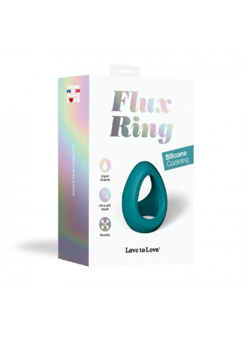 Кільце ерекційне подвійне FLUX RING - TEAL ME Love To Love (255073386)