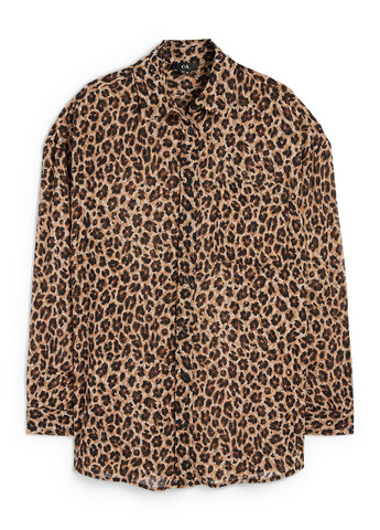 Світло-коричнева блуза C&A