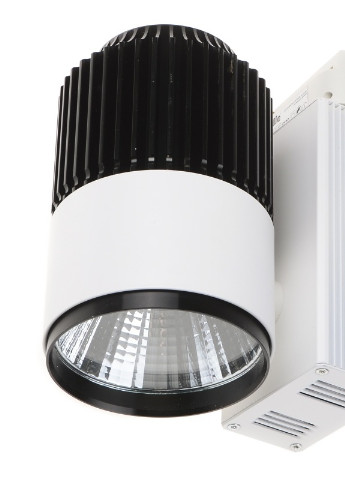 Светильник трековый поворотный LED 401/30W NW COB WH/BK Brille (253893374)