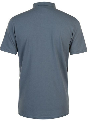 Серо-голубой футболка-поло для мужчин Firetrap с логотипом
