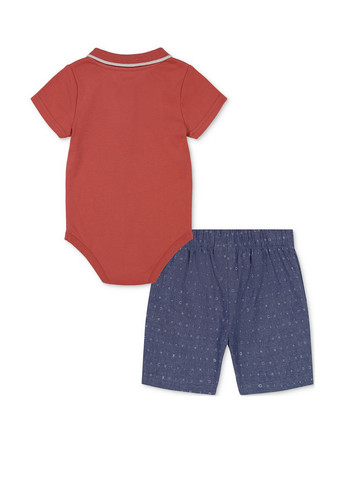 Комбинированный летний комплект (боди, шорты) Calvin Klein