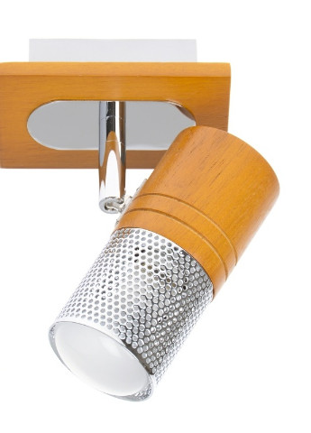 Світильник настінний накладний спот дерев'яний HTL-120/1E E14 Brille (253893630)