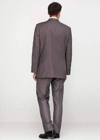 Серо-коричневый демисезонный костюм (пиджак, брюки) брючный Maestro Bravo