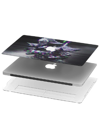 Чехол пластиковый для Apple MacBook Pro 13 A1278 Самурай воин (Samurai warrior) (6347-2150) MobiPrint (218988172)