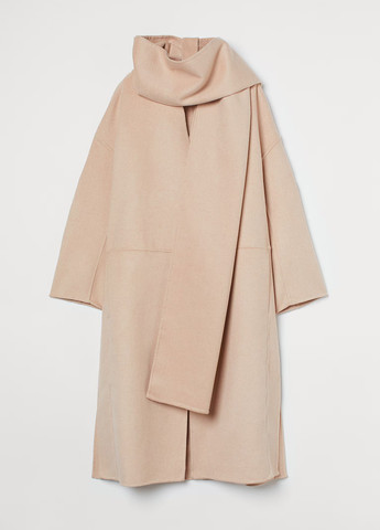 Світло-бежеве демісезонне Пальто H&M