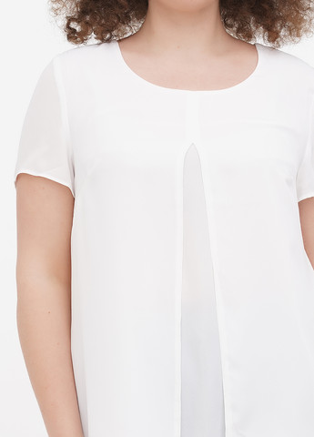 Біла літня блузка Minus