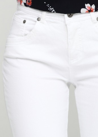Белые демисезонные джинсы Jensen
