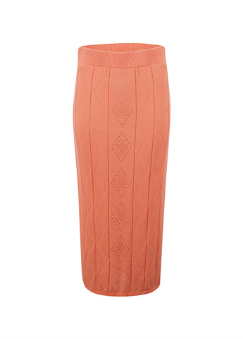 Персиковая кэжуал однотонная юбка Glamorous