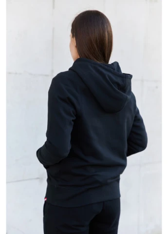 Черная демисезонная кофта essentials fz New Balance