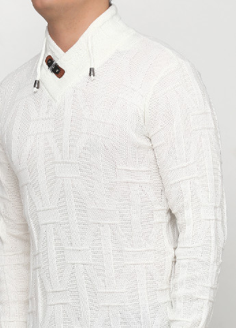 Білий демісезонний пуловер пуловер Renas