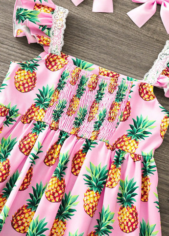 Комбинированное платье SHEIN (323127039)