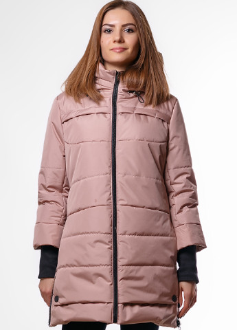 Темно-розовая зимняя куртка SFN