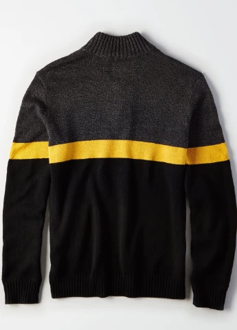 Черный демисезонный свитер American Eagle