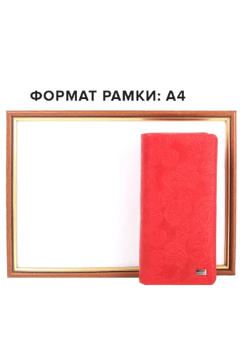 Жіночий шкіряний гаманець 10х19,5х4 см Desisan (252130227)
