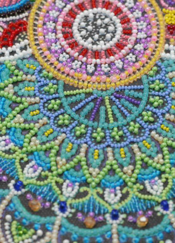 Набор для вышивки бисером на натуральном художественном холсте "Созерцая…" Абрис Арт AB-714 Abris Art (255337287)