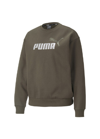 Толстовка Essentials+ Metallic Logo Crew Neck Women's Sweatshirt Puma (243191135)
