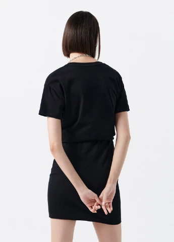 Черная кэжуал однотонная юбка Cropp
