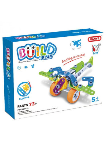 Конструктор дитячий Build&Play 23х30х8 см Hanye (253660042)