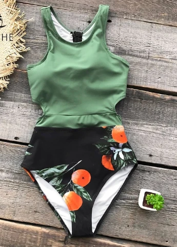 Комбінований літній купальник CUPSHE