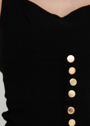 Черное кэжуал платье футляр Tally Weijl однотонное