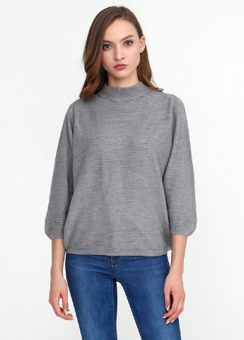 Сірий демісезонний светр Jacqueline de Yong