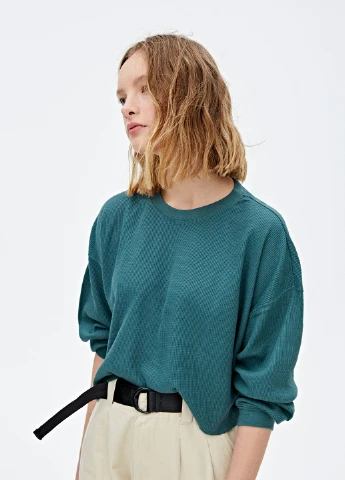 Зеленый демисезонный джемпер джемпер Pull & Bear