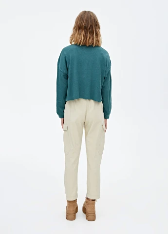 Зеленый демисезонный джемпер джемпер Pull & Bear