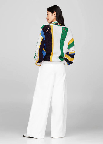 Комбинированный демисезонный пуловер пуловер Tommy Hilfiger