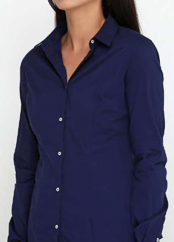 Синяя демисезонная блуза Alcott