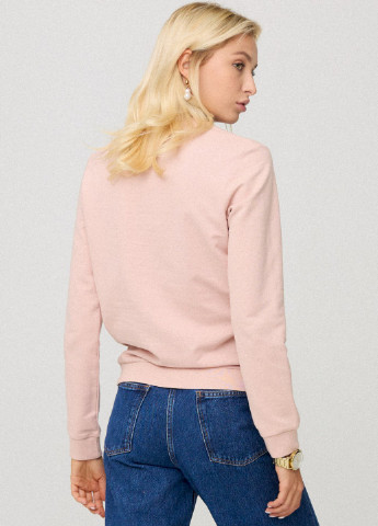 Бежевый свитшот женский basic /no flis/ YAPPI рисунок (252259211)