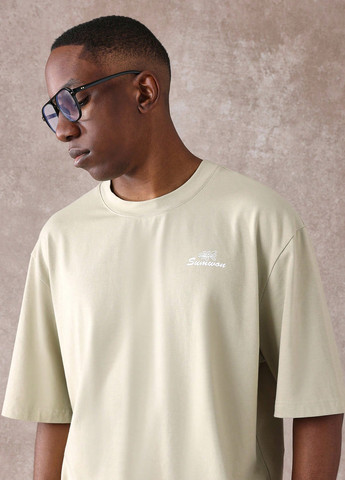 Светло-зеленая футболка SHEIN