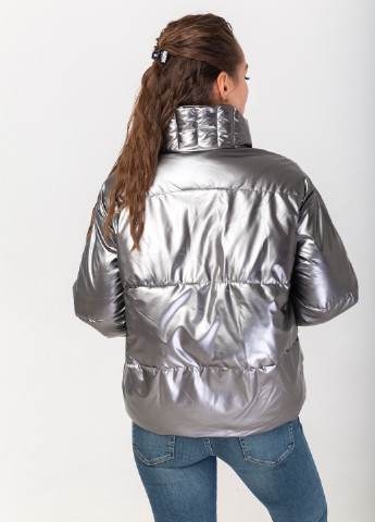 Серебряная зимняя куртка Icon