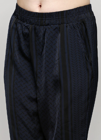 Темно-синие кэжуал летние зауженные брюки Moss Copenhagen