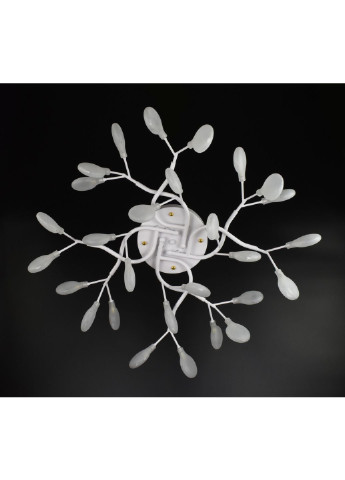 Люстра потолочная на 28 лампочек H686/28-wh-fr Белый 23х75х75 см. Sunnysky (253628607)