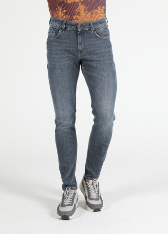 Серые демисезонные зауженные джинсы 041 DANNY Colin's