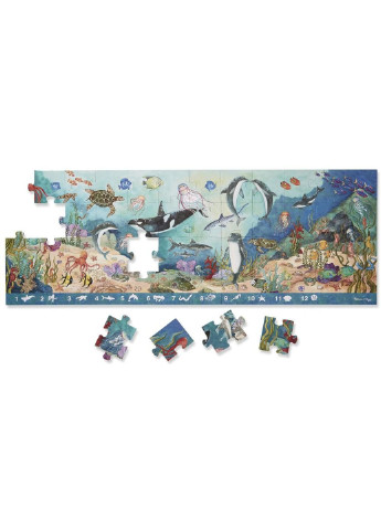 Пазл Мега "Морское дно", 48 элементов (MD4493) Melissa&Doug (249984368)