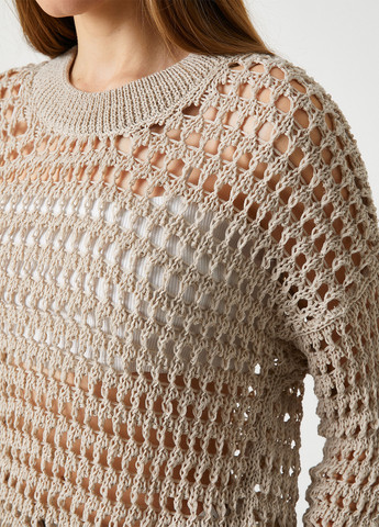 Світло-бежевий літній светр джемпер KOTON