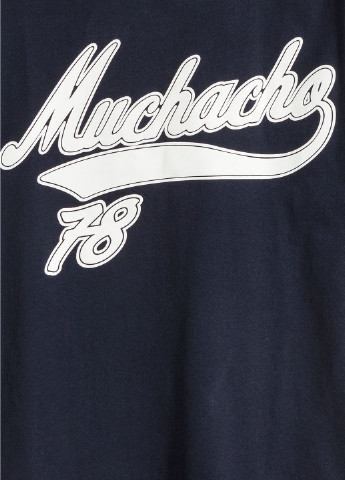 Темно-синяя футболка H&M