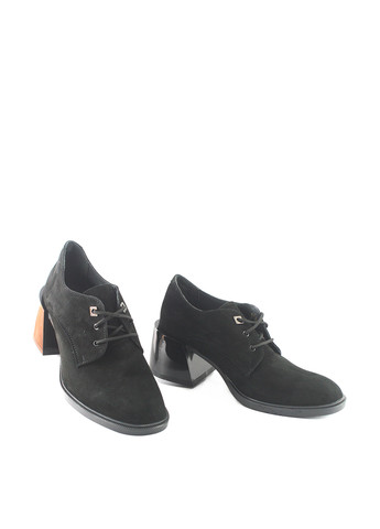 Mila Туфлі чорний з натуральна замша, — демісезон (356509265)