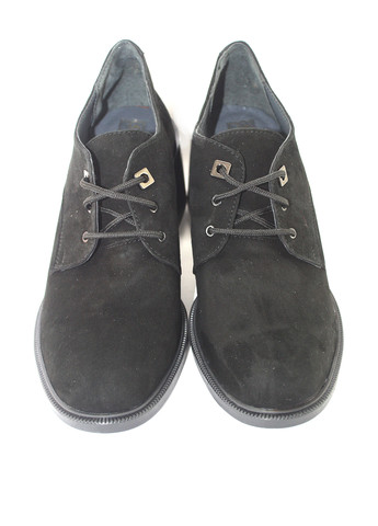 Mila Туфлі чорний з натуральна замша, — демісезон (356509265)