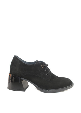 Mila Туфлі чорний з натуральна замша, — демісезон (356509265)