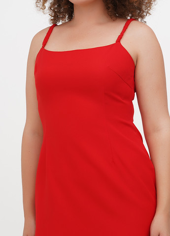 Червона кежуал плаття, сукня Laura Bettini однотонна
